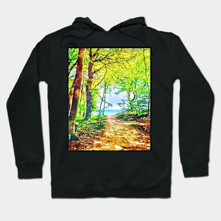 Jasmund National Park, motif 1 Hoodie